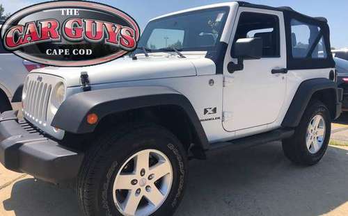 2007 Jeep Wrangler X 4x4 2dr SUV < for sale in Hyannis, MA