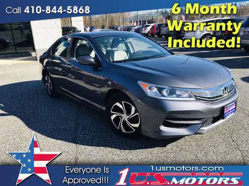 2017 Honda Accord - Financing Available! - cars & trucks - by dealer... for sale in Edgewood, MD