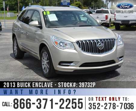 *** 2013 Buick Enclave SUV *** Homelink - Leather Seats - Remote Start for sale in Alachua, FL
