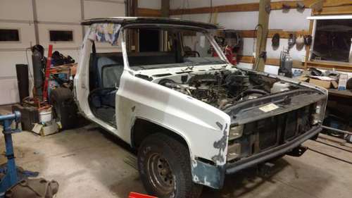 1986 Chevy short wide bed pickup for sale in Eugene, OR