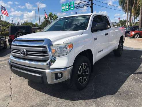 2014 TOYOTA TUNDRA SR5 V8 5 7L DOUBLE CAB 15999 (CALL DAVID) - cars for sale in Fort Lauderdale, FL