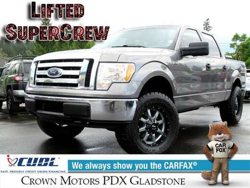 2012 Ford F150 XLT SuperCrew Lifted! 117k Miles Great Condition for sale in Gladstone, OR