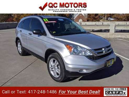 2011 Honda CRV EX 4dr SUV suv Alabaster Silver - cars & trucks - by... for sale in Fayetteville, MO