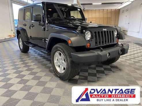 2013 Jeep Wrangler 4x4 4WD Unlimited Sport SUV - cars & trucks - by... for sale in Kent, CA
