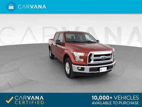 2017 Ford F150 SuperCrew Cab XLT Pickup 4D 5 1/2 ft pickup Dk. Red - for sale in Bakersfield, CA