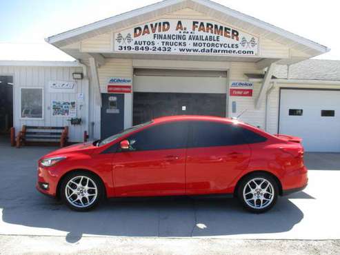 2015 Ford Focus SE 4 Door Low Miles/91K/Leather for sale in CENTER POINT, IA
