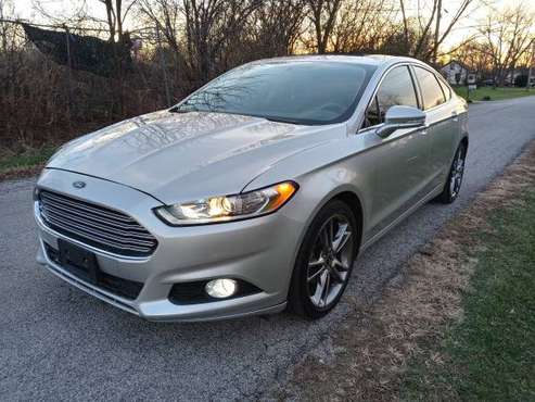))))) 2014 FORD FUSION TITANIUM AWD ((((( "Nice Car 38,600 Miles" -... for sale in Steger, WI