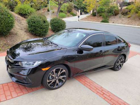 2019 Honda Civic Sport Sedan 40k miles for sale in Chino, CA