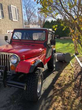 1978 Jeep CJ7 - cars & trucks - by owner - vehicle automotive sale for sale in Rockport, MA