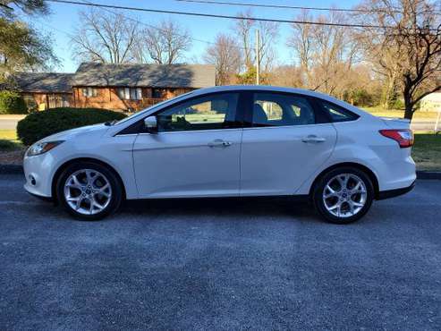 14 Ford Focus Titanium - Nice Car - Back Up Cam - Heated Leather -... for sale in Springfield, MO
