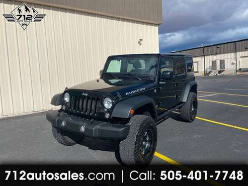 2015 Jeep Wrangler Unlimited Rubicon 4WD - cars & trucks - by dealer... for sale in Albuquerque, NM
