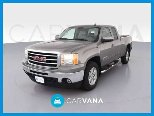 2013 GMC Sierra 1500 Extended Cab SLT Pickup 4D 6 1/2 ft pickup Gray for sale in Palmdale, CA