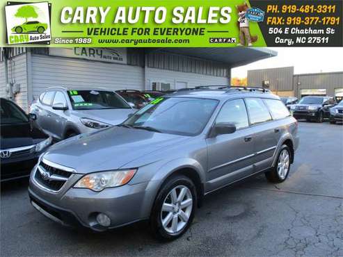 2008 SUBARU OUTBACK 2.5I STYLE i, 1 OWNER!! - cars & trucks - by... for sale in Cary, NC