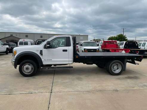 2017 Ford F-550 Flatbed Dually 6 7 Powerstroke Diesel 144k Miles for sale in Mansfield, TX
