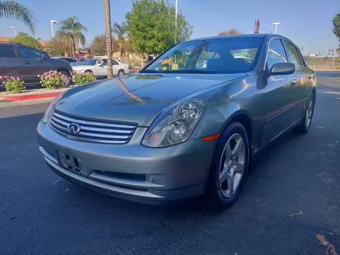 2004 INFINITI G35 SEDAN AUTOMATIC CLEAN TITLE - SMOGGED - cars &... for sale in Riverside, CA
