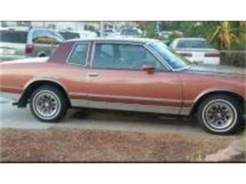 1982 Chevrolet Monte Carlo for sale in Cadillac, MI