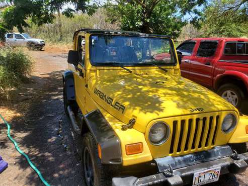2000 Jeep wrangler for sale in Lahaina, HI