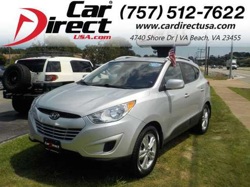 2011 Hyundai Tucson GLS/LTD, WARRANTY, CRUISE CONTROLS, PREMIUM ALLOY for sale in Virginia Beach, VA