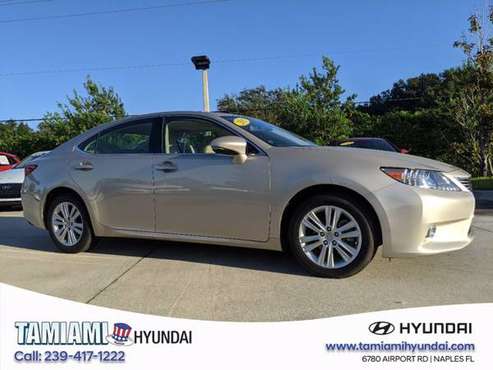 2015 Lexus ES 350 GOLD Call Now and Save Now! - cars & trucks - by... for sale in Naples, FL