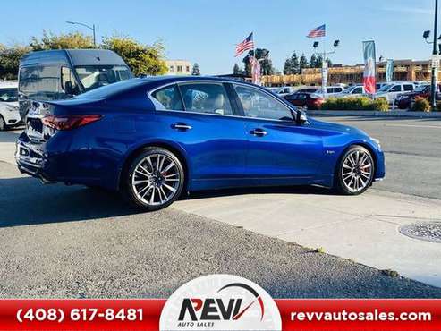 2019 INFINITI Q50S RED SPORT 400 Q50 S Sedan 4D - - by for sale in Campbell, CA