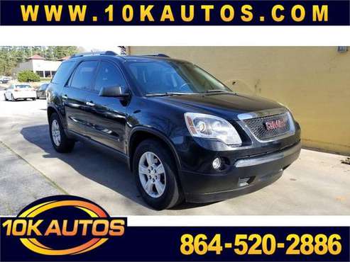 2010 GMC ACADIA SLE 1/2 Ton - - by dealer - vehicle for sale in Greenville, SC