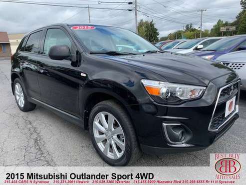2015 MISTSUBISHI OUTLANDER SPORT 4WD! EASY CREDIT APPROVAL! APPLY!!!! for sale in Syracuse, NY