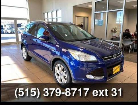 2014 Ford Escape Titanium - cars & trucks - by dealer - vehicle... for sale in Boone, IA