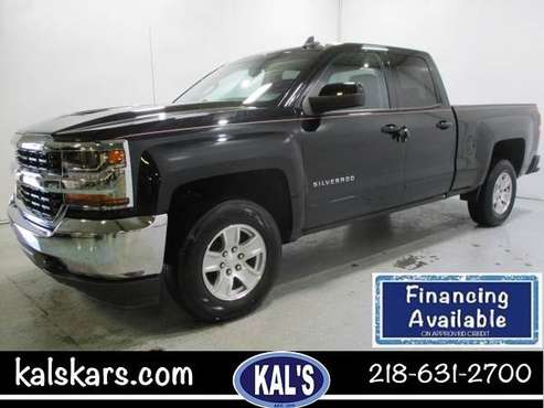 2018 Chevrolet Silverado LT 1500 4WD double cab truck for sale in Wadena, ND