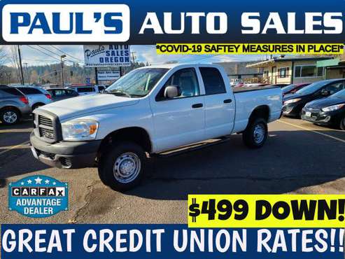 2009 DODGE RAM 2500 CREW CAB 4X4 - cars & trucks - by dealer -... for sale in Eugene, OR