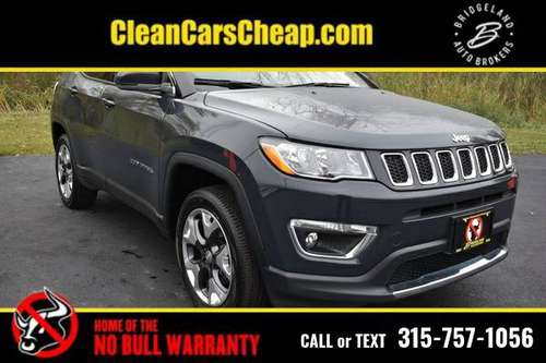 2018 Jeep Compass black for sale in Watertown, NY