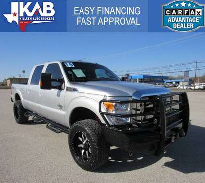 2015 Ford F-250 SD Lariat Crew Cab 4WD - - by dealer for sale in Killeen, TX