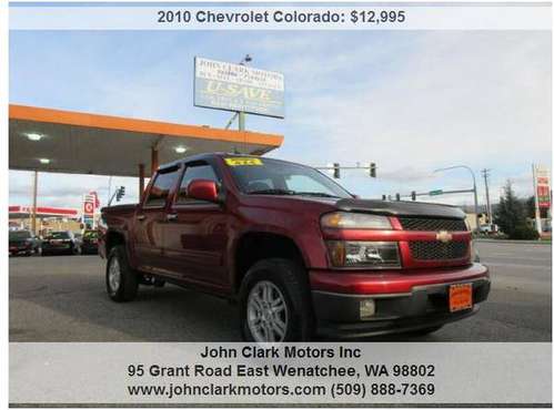 2010 CHEVY COLORADO CREW CAB 4X4...AUTOMATIC for sale in East Wenatchee, WA