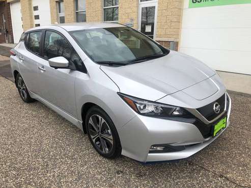 2020 Nissan Leaf SV Plus fully loaded 62 kWh battery 21 miles driven for sale in Minnetonka, MN
