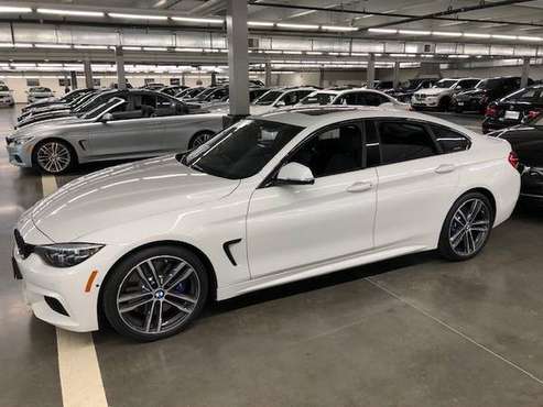 Loaded White BMW M Sport 2019 440i Gran Coupe with extended warranty... for sale in Mercer Island, WA