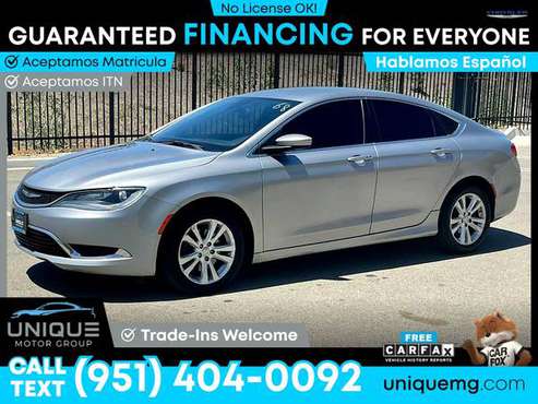 2015 Chrysler 200 Limited PRICED TO SELL! - - by for sale in Corona, CA
