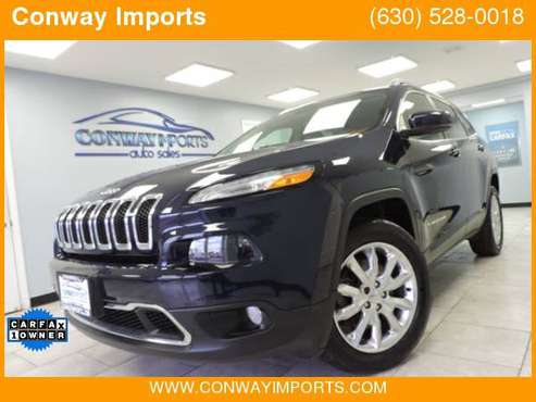 2015 Jeep Cherokee 4WD Limited -BEST DEALS HERE! Now-$289/mo*! for sale in Streamwood, IL
