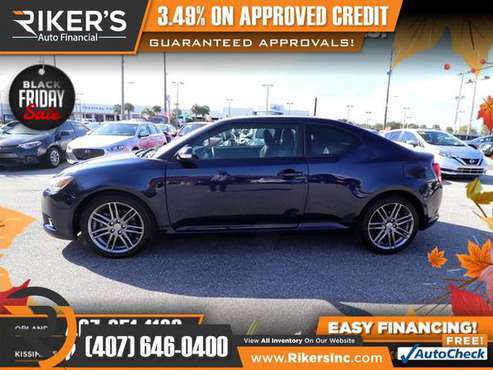 $119/mo - 2013 Scion tC Base - 100 Approved! - cars & trucks - by... for sale in Kissimmee, FL