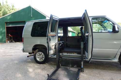 E250 Full size van with Wheelchair Lift for sale in Gladstone, MI