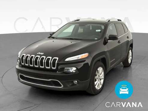 2017 Jeep Cherokee Limited Sport Utility 4D suv Black - FINANCE... for sale in East Palo Alto, CA
