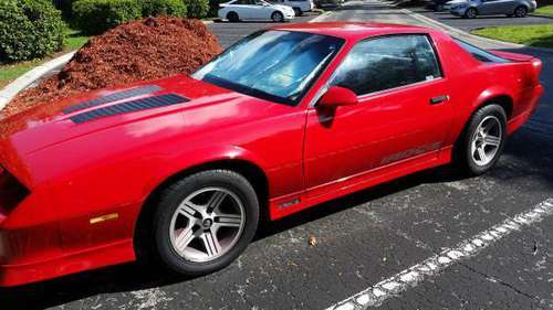 🏁 1988 ORIGINAL CAMARO IROC Z28 WITH 5 SPEED MANUAL & HARDTOP 🏁 for sale in DUNNELLON, FL