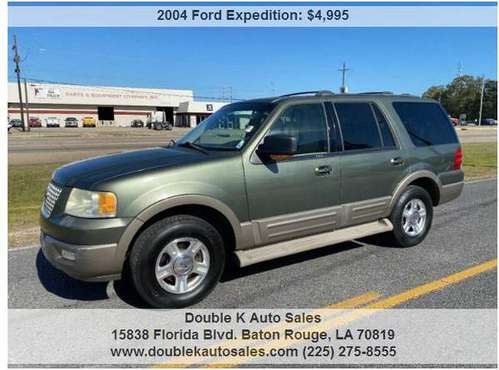 2004 FORD EXPEDITION EDDIE BAUER 3RD ROW SEATING - cars & trucks -... for sale in Baton Rouge , LA