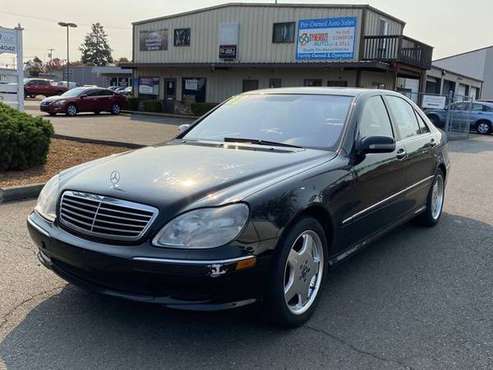 2002 Mercedes-Benz S-Class S 55 Sedan 4D - cars & trucks - by dealer... for sale in Dallas, OR