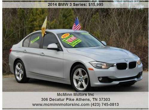 2014 BMW 328i - Low Miles! Like New! Leather! Many Extras! Gets 35 for sale in Athens, TN