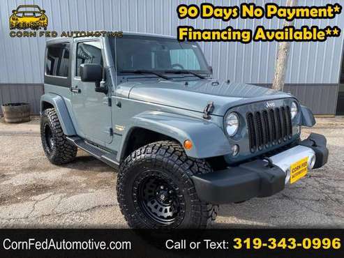 2015 Jeep Wrangler 4WD 2dr Sahara - cars & trucks - by dealer -... for sale in CENTER POINT, IL