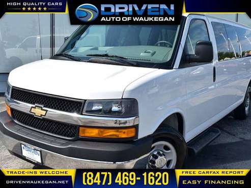 2019 Chevrolet Express Passenger RWD 3500 155 LT FOR ONLY $368/mo! -... for sale in WAUKEGAN, IL
