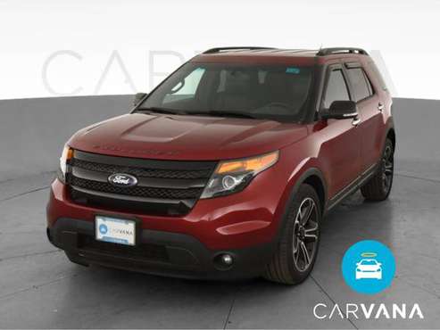 2013 Ford Explorer Sport SUV 4D suv Red - FINANCE ONLINE - cars &... for sale in Oklahoma City, OK