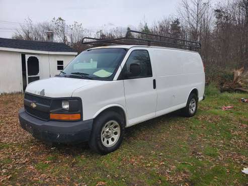 2011 CHEVY EXPRESS CARGO VAN LADDER RACK WORK SHELVING 72K MILES -... for sale in Washington, District Of Columbia
