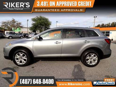 $153/mo - 2014 Mazda CX-9 Touring - 100 Approved! - cars & trucks -... for sale in Kissimmee, FL