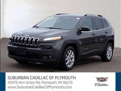 2016 Jeep Cherokee SUV - Jeep Granite Crystal Metallic - cars &... for sale in Plymouth, MI