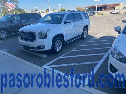 2015 *GMC* *Yukon* *4WD 4dr SLE* Summit White - cars & trucks - by... for sale in Paso robles , CA